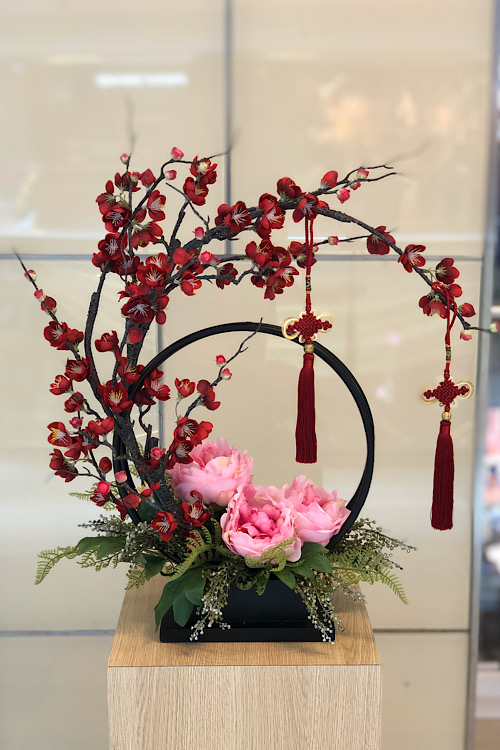 Chinese New Year Vanda Win Artificial Flowers & Plants